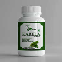Karela Capsules - Herbal Medicine, Dosage As Suggested | Store In A Dry Place, Convenient Capsule Form