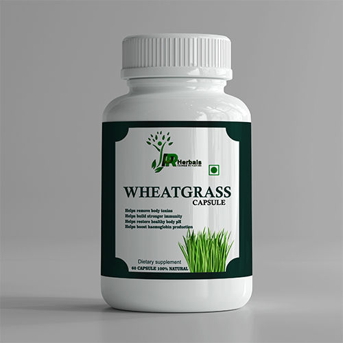 Herbal Medicine Wheatgrass Capsule