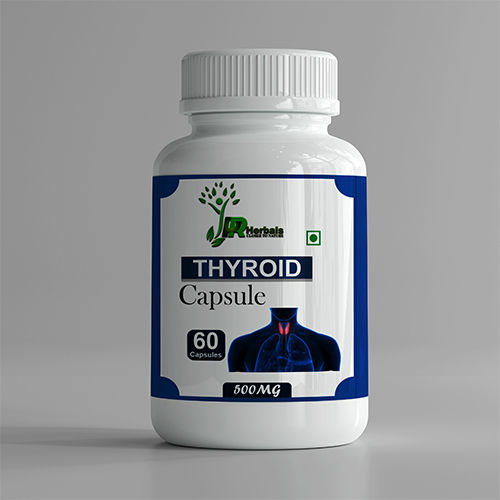 Herbal Medicine 500 Mg Thyroid Capsule