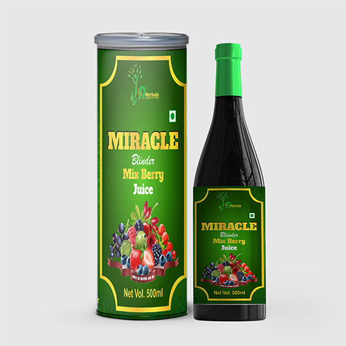 Tonic & Syrup 500 Ml Miracle Blinder Mix Berry Juice