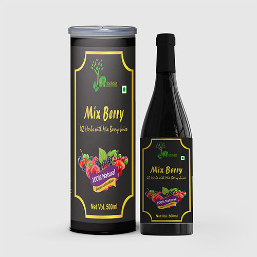 Tonic & Syrup 500 Ml Mix Berry Juice