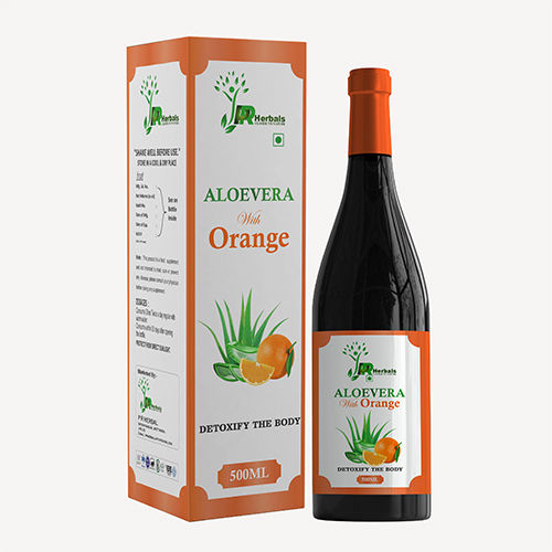 Tonic & Syrup 500 Ml Aloevera With Orange Juice