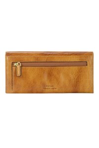 Genuine leather mustard ladies wallet