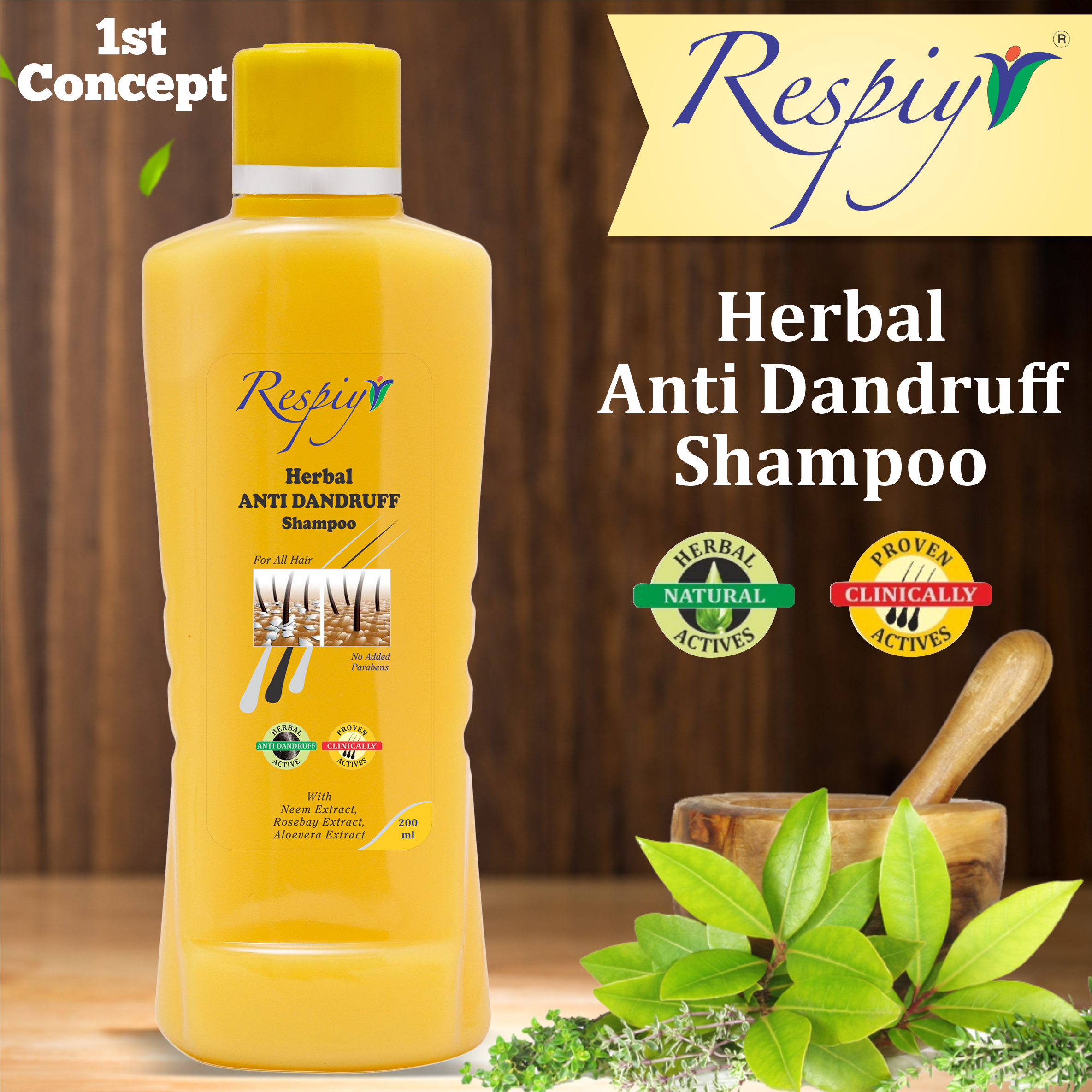 Herbal Anti Dandruf Shampoo