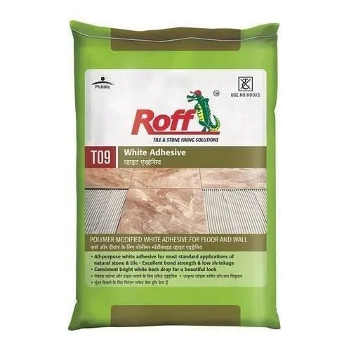 Roff White Adhesive Application: Concrete