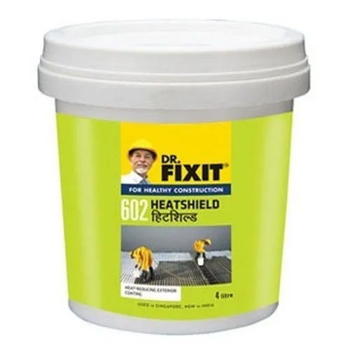 Dr.Fixit Heatshield Coating Application: Waterproofing