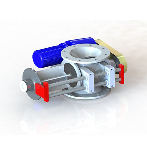 Rotary Airlock Valve - Body Material: Stainless Steel