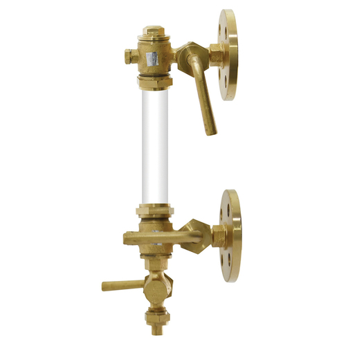 BRONZE GAUGE GLASS FLANGE END