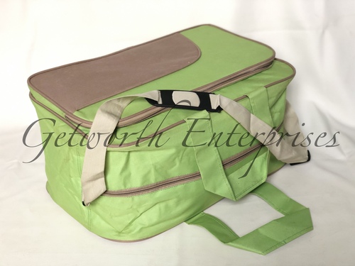 Multi Color Complimentary Travel Bag - Material: Premium Rexine, Size: 19" x 11" x 10", Color: Multi Color, Features: Lightweight, Durable, Attractive Design, Ideal for Gifting