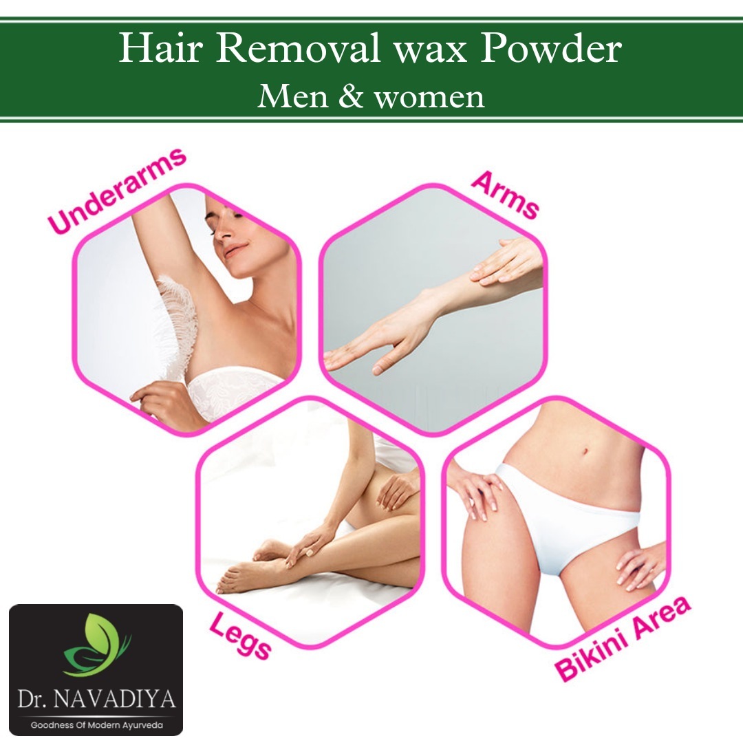 Natural Hair Removal Wax Powder