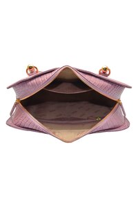 Genuine leather rose ladies bag