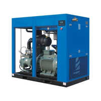 Screw Compressor - Stainless Steel, Electric, 220 Volt | Lubricated Design, Durable, Energy-Efficient, Various Sizes Available