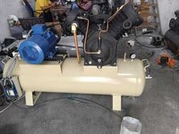 Two Stage Air Compressor - Stainless Steel, 175 Psig, 2 to 20 HP | Electric Powered, Lubricated, Dual-Stage Performance