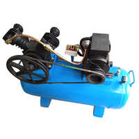 Industrial High Pressure Air Compressor - Color: Blue
