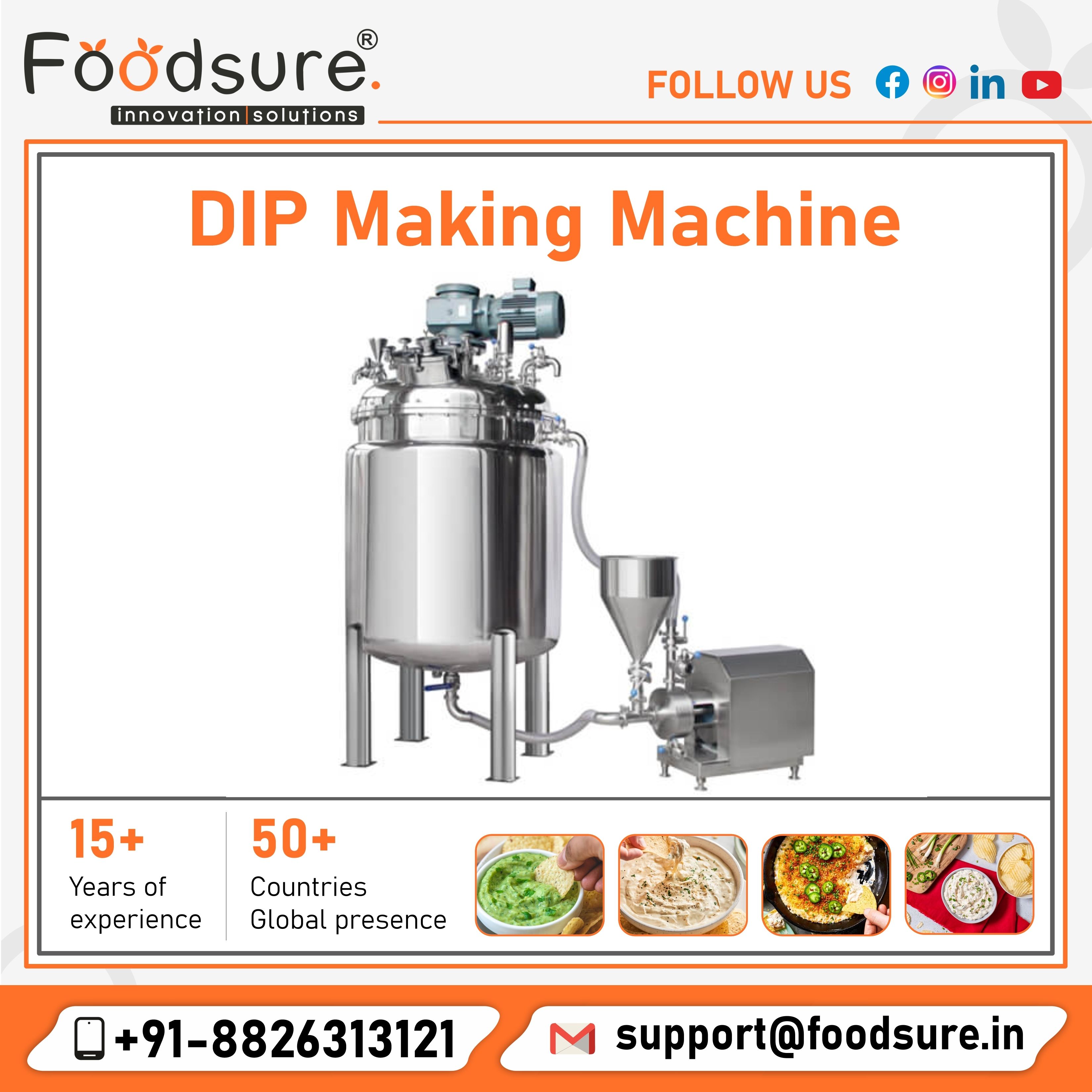 Dips and Dressing Making Machine