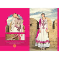 Indo Western Suits - Silk Tussar, Printed White Design | Breathable, No Fade, Suitable For All Seasons