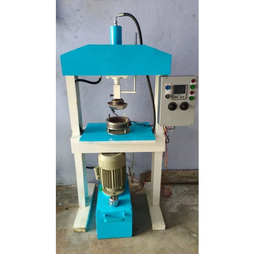 Blue 2 Hp Single Die Hydraulic Paper Plate Making Machine