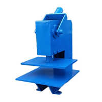 Mild Steel Slipper Making Machine - Color: Blue