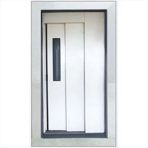 Stainless Steel Ms Powder Coated Maual Telescopic Door