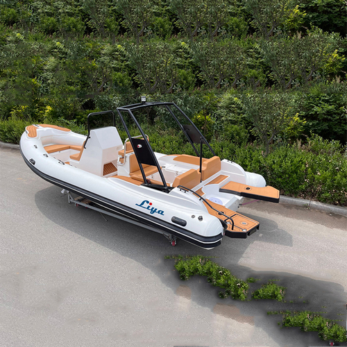 Liya 6.6m inflatable fishing boats for lake