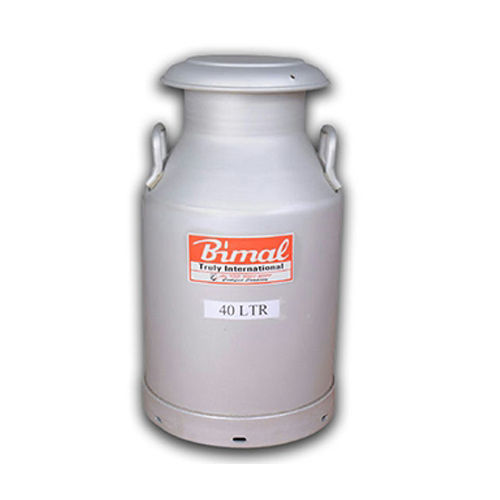 40 Ltr Aluminium Milk Can - General Use: Industrial