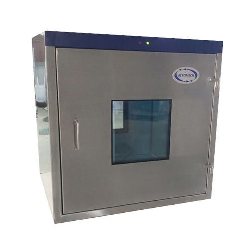 Cleanroom Static Pass Box Application: Commercial