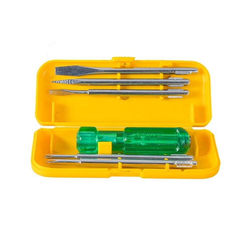 Screw driver kit with Tester