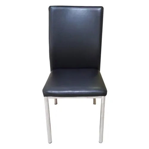 Black Without Arm Visitors Chair