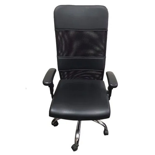 Black Mesh High Back Staff Chair