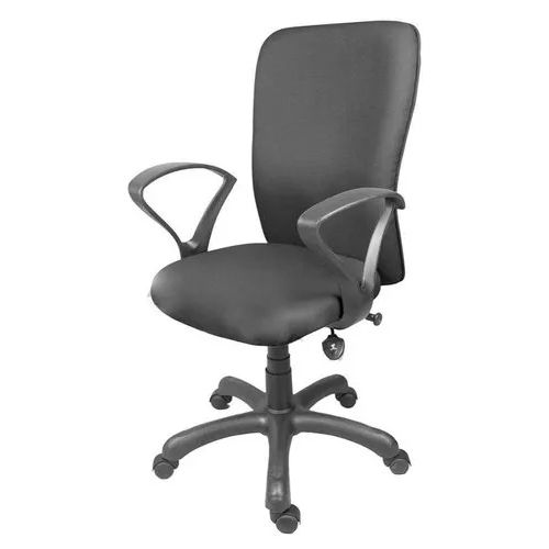 Black High Back Office Chair Design: One Piece