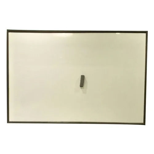 Brown White Magnetic Marker Board