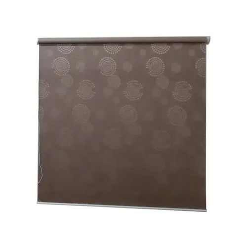 Brown Office Vertical Blind Design: One Piece