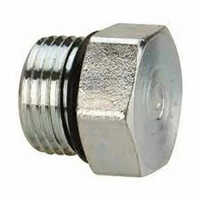 304 Grade Stainless Steel Socket Weld Square Plug - Stainless Steel, Male Connection, Round Shape, Sliver Color | Warranty Included