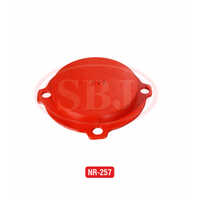 Stub Axle Housing Cup 4 Hole Suitable For Universal - Metal Construction, Suitable For Rotavator, Orange Color | 1 Year Warranty