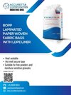 Hdpe Laminated Paper Bags - Paper Material, Various Sizes, Multiple Colors, Embossed Surface Handling | Durable For Packaging, Shipping, Storage