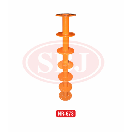 Rotavator Blade - Metal, 8 Feet Length, Orange Color | Unique Quality Assurance and Rigorous Testing Standards