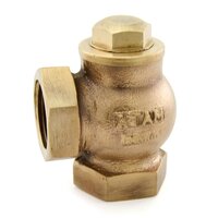 Bronze Angle Check Valve Right Angle Pattern Screwed End
