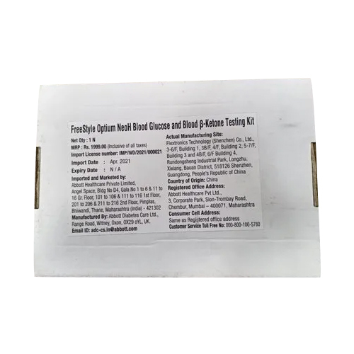 FreeStyle Optium NeoH Blood Glucose and Blood B-Ketone Testing Kit