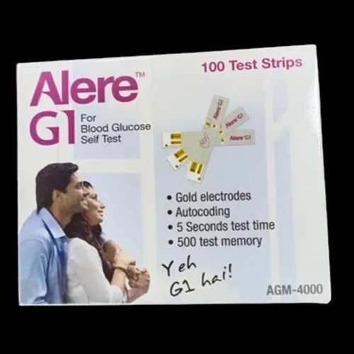 Alere G1 AGM-4000 Blood Glucose Self Test Strip