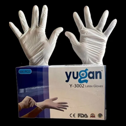 Yugan Y-3002 Latex Disposable Gloves