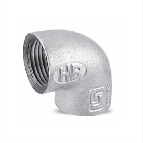 Silver Metal Elbow