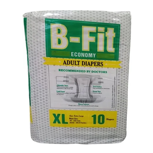 B Fit Economy Adult Diapers