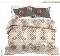 100 % Cotton Bedsheet - Color: Multicolor