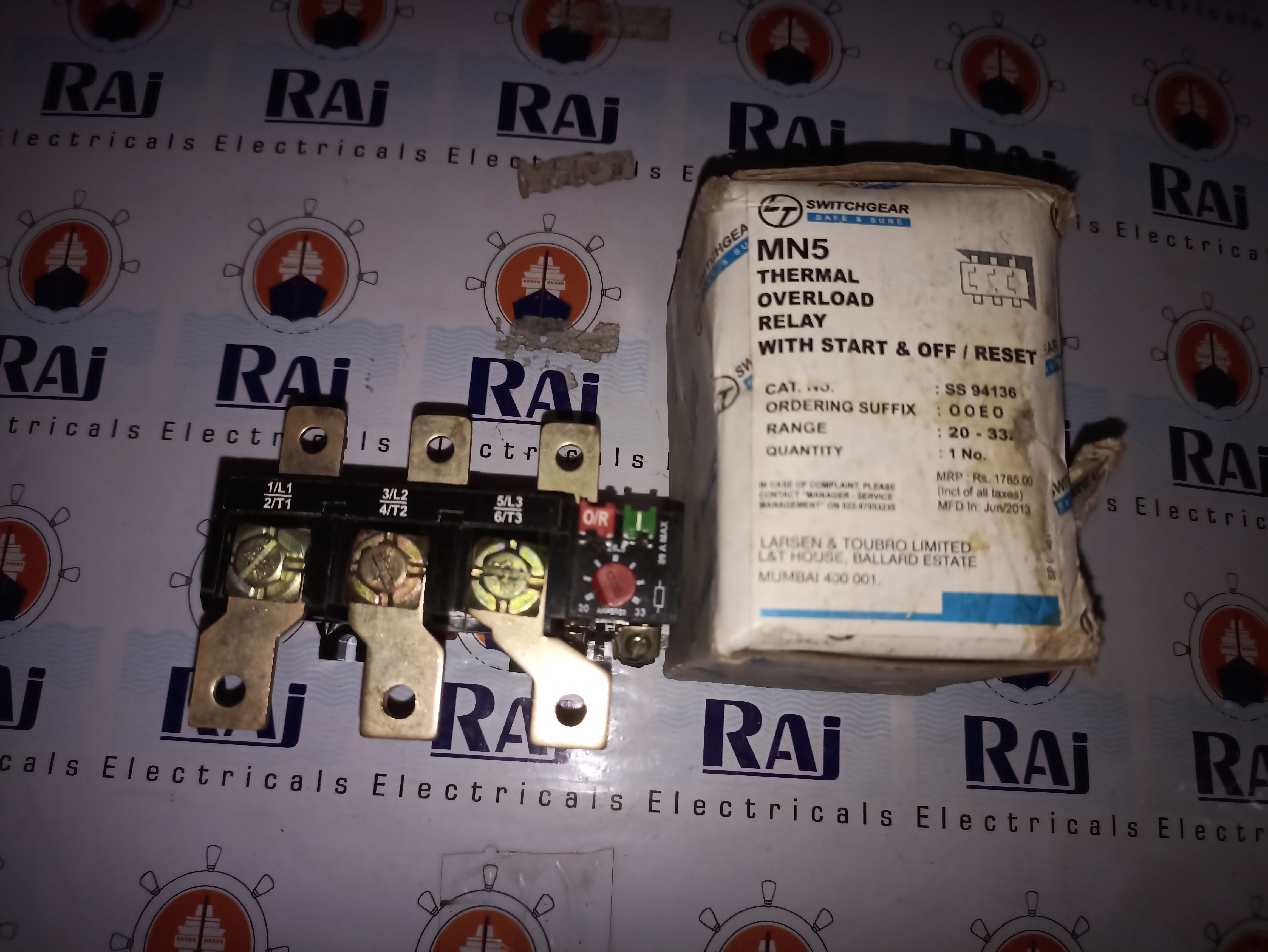 LT NEW (MN-5) 20-33 OVER LOAD RELAY