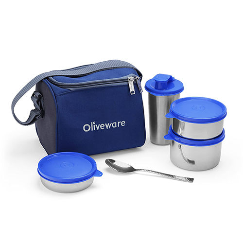 Milano Lunch Box With Steel Spoon