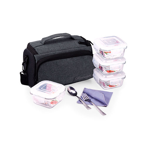 Elite Glassware Lunch Box