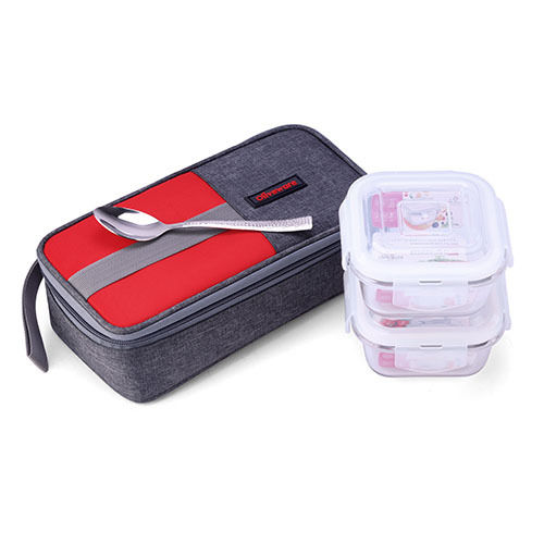 Freshco Glassware Lunch Box