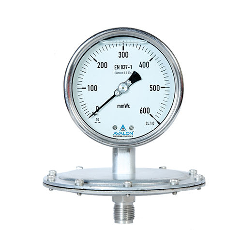 100 MM Diaphragm Type Low Pressure Gauge