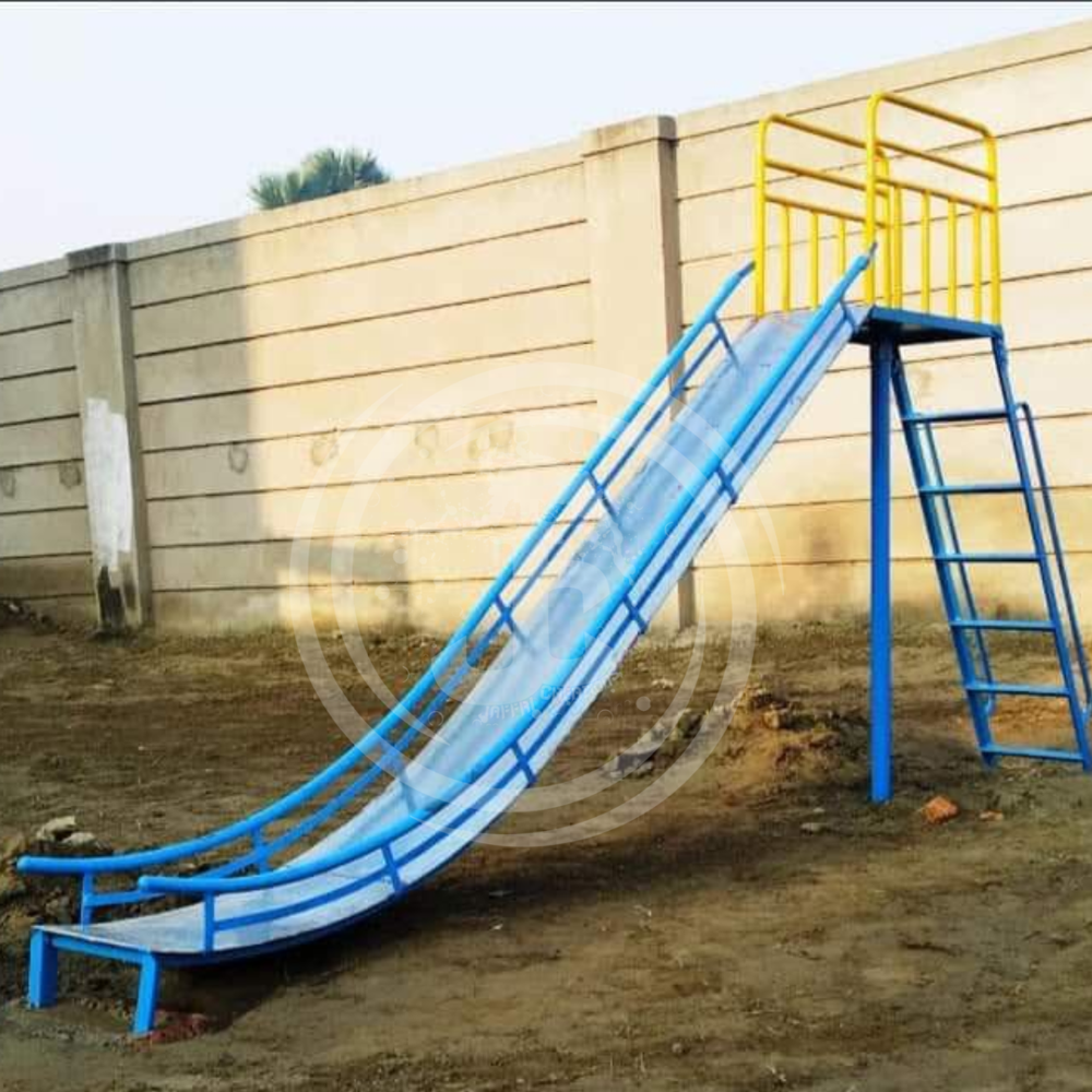 Outdoor Playground Slide - Durable Plastic, Vibrant Colors , Safe Design for Kids Fun