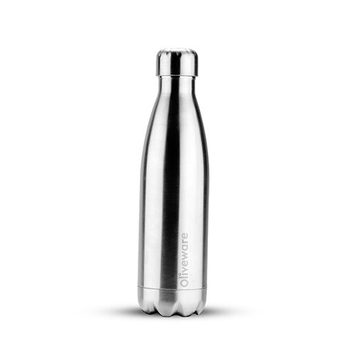 Silver Camo Vacuum Water Bottle 750ml